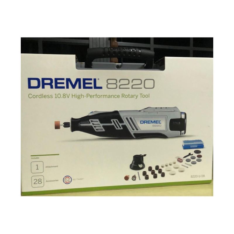 Dremel 8220-1/28 12-Volt Max Cordless Rotary Tool w/All-Purpose Accessory  Kit
