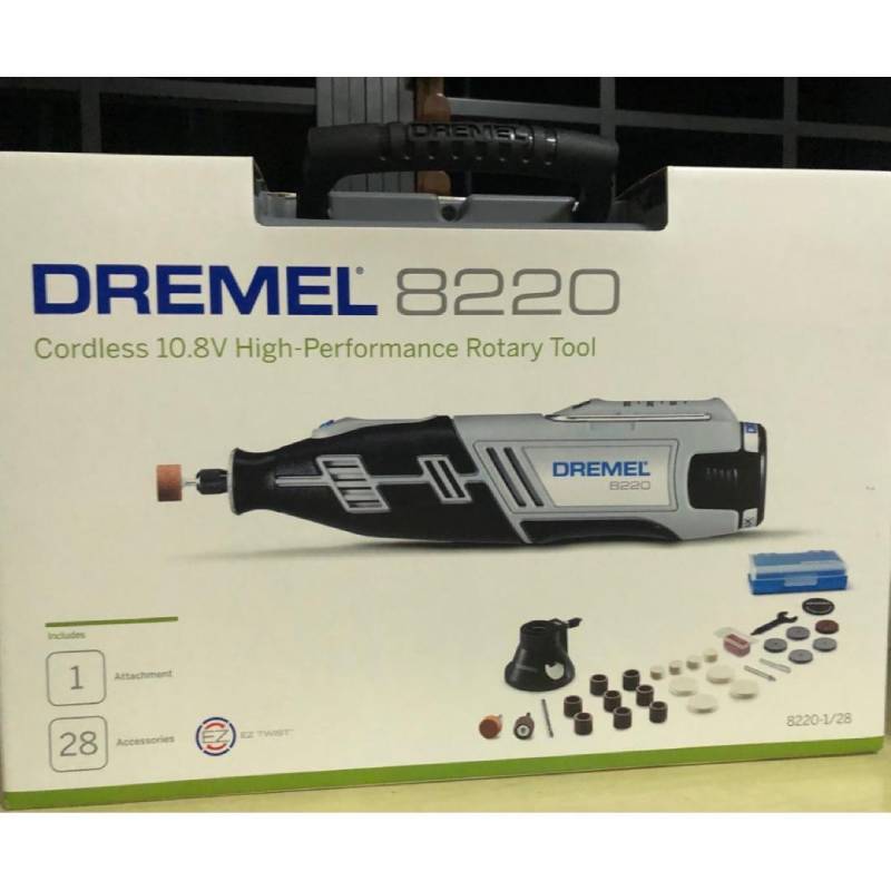 Dremel 8220-2/28 12-Volt Max Cordless Rotary Tool with All-Purpose  Accessory Bundle (2 Items) 